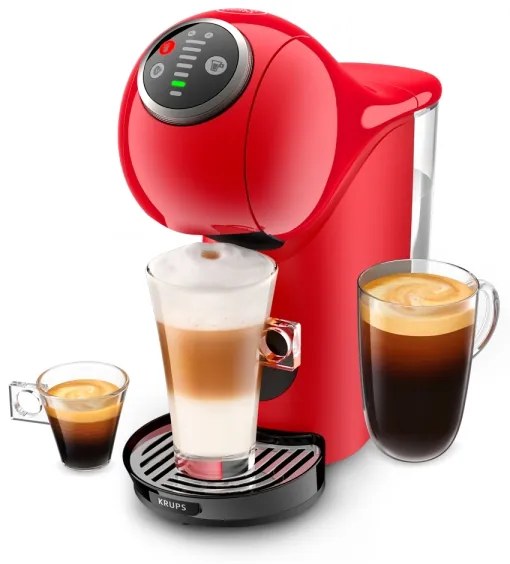 Krups - Macchina da caffè a capsule NESCAFÉ DOLCE GUSTO GENIO S PLUS 1500W rosso