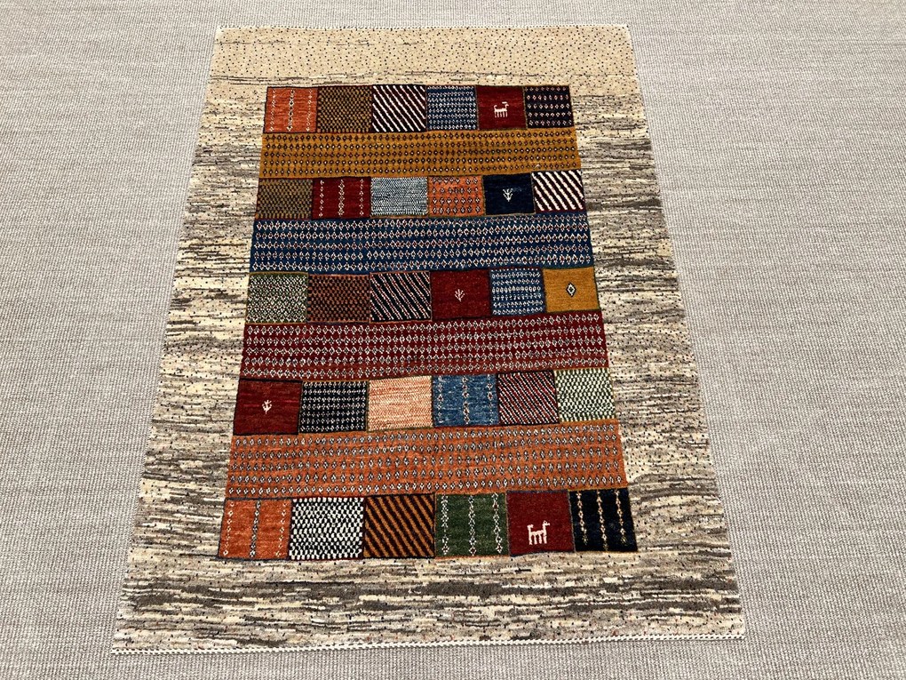 Gashguli Tappeto persiano 130 x 170 Rosso (Iran) Annodato A Mano