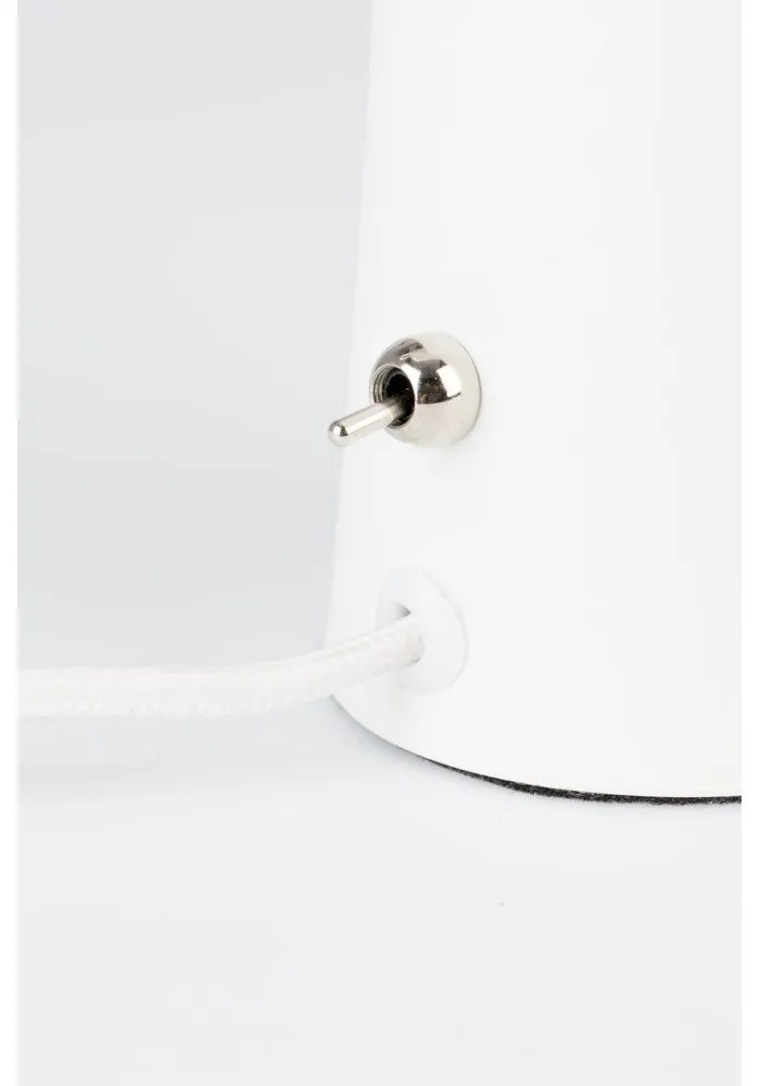 Lampada da tavolo bianca Vesper - White Label