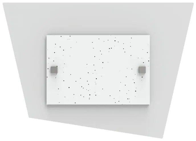Applique LED moderno Skinny bianco IP20, luce bianco naturale LUMICOM