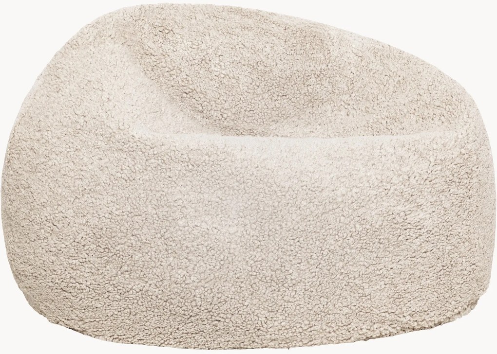 Pouf a sacco per bambini in teddy Flora