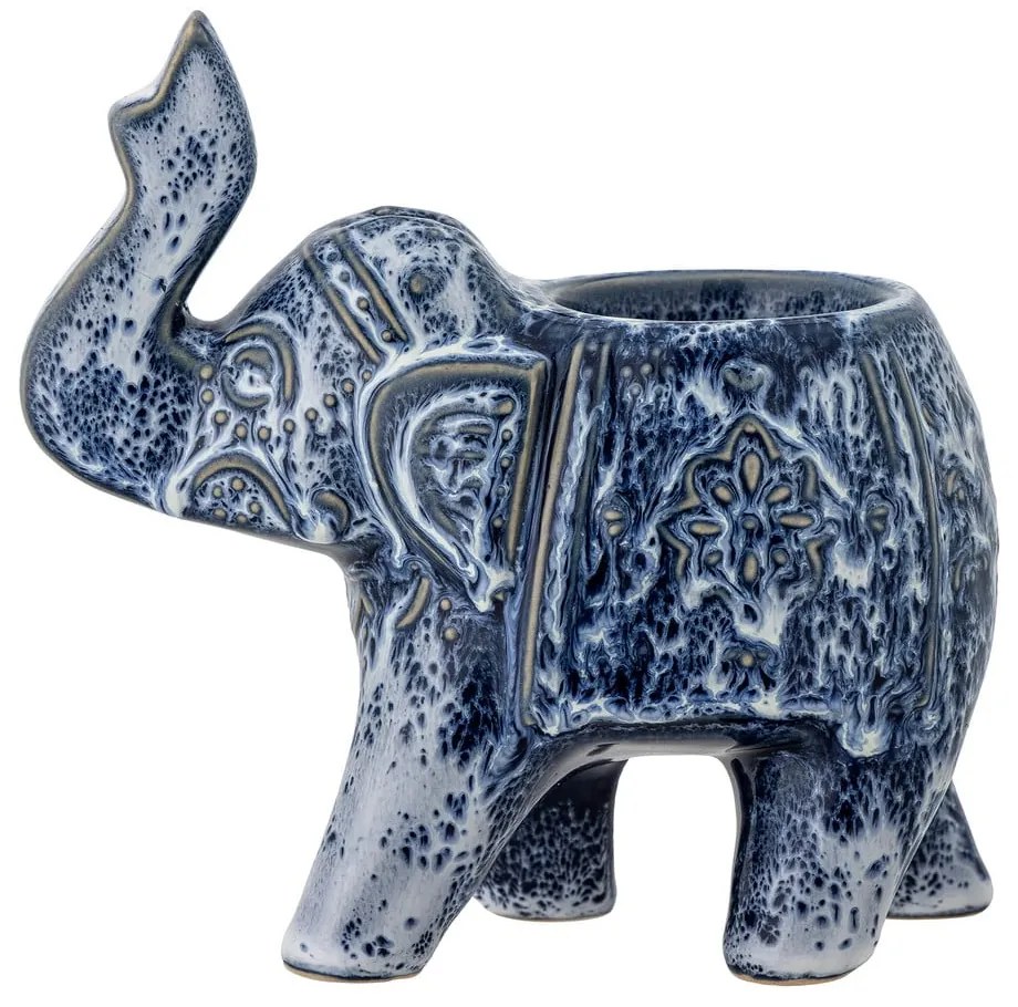 Portacandele in gres per candele da tè Oliphant - Bloomingville