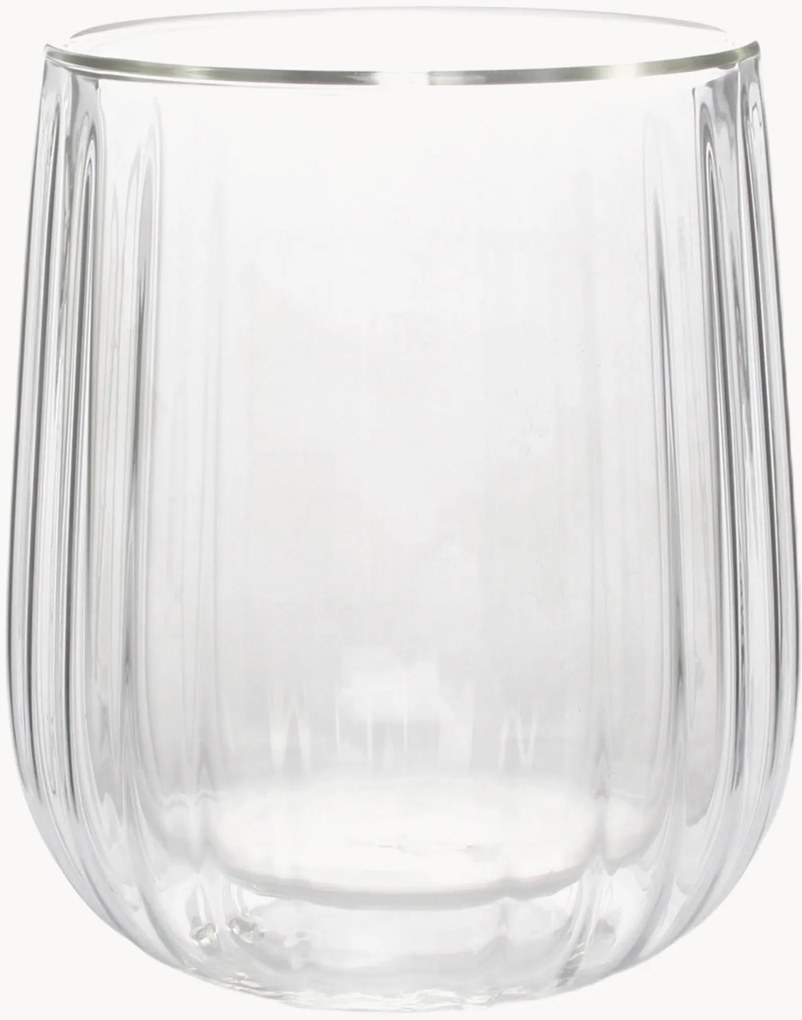 Set di 2 bicchieri in vetro borosilicato Tokio