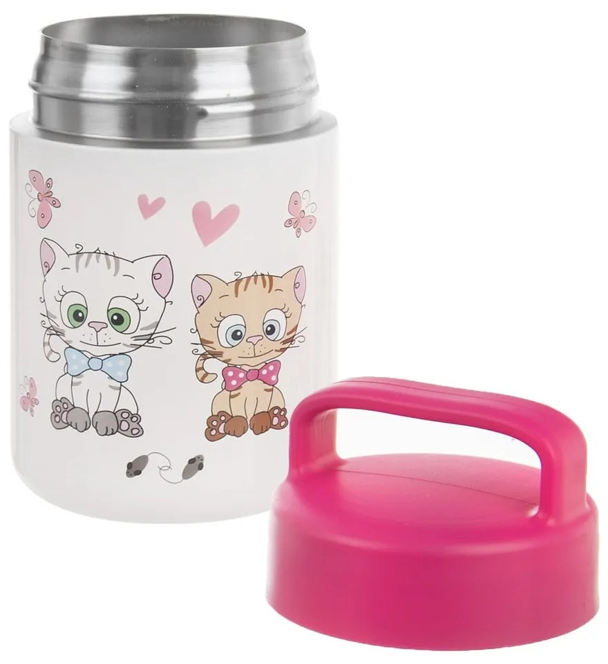 Termos per alimenti in acciaio inox Kittens, 480 ml - Orion