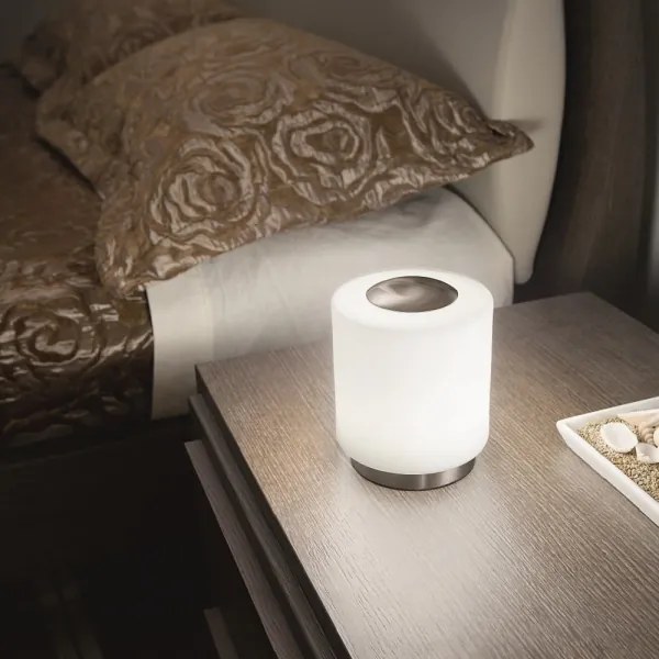 Fabas Luce 3257-30-178 - Lampada da tavolo dimmerabile SIMI LED/8W/230V cromo