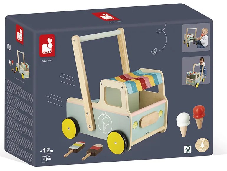 Carrellino Bancarella Dei Gelati