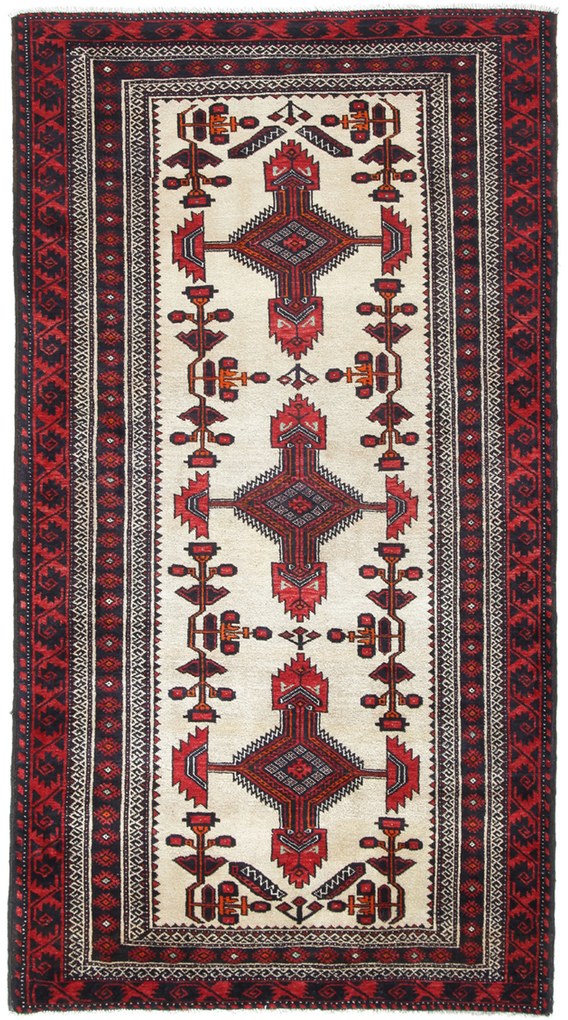 Beluch Tappeto persiano 210x120 (Iran) Annodato A Mano