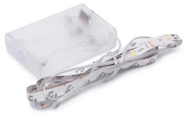 Striscia LED LED/3xAA bianco caldo