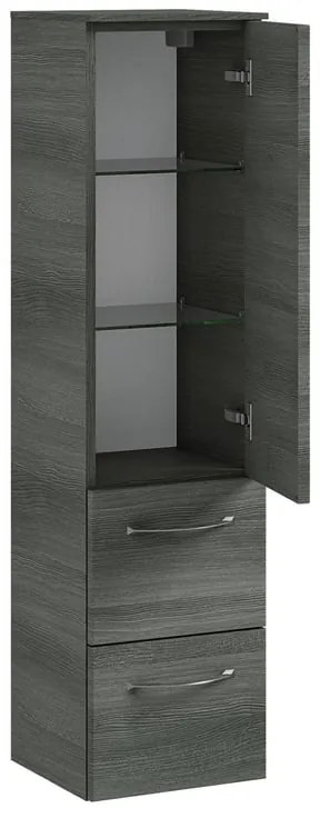 Colonna per mobile bagno Solitaire PELIPAL P 22 x L 30 x H 121 cm grigio scuro