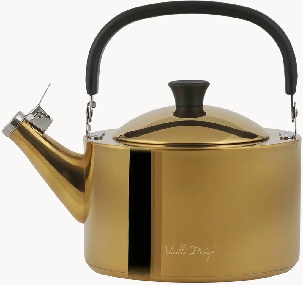 Bollitore con funzione fischio Diamante Gold, 1,5 L
