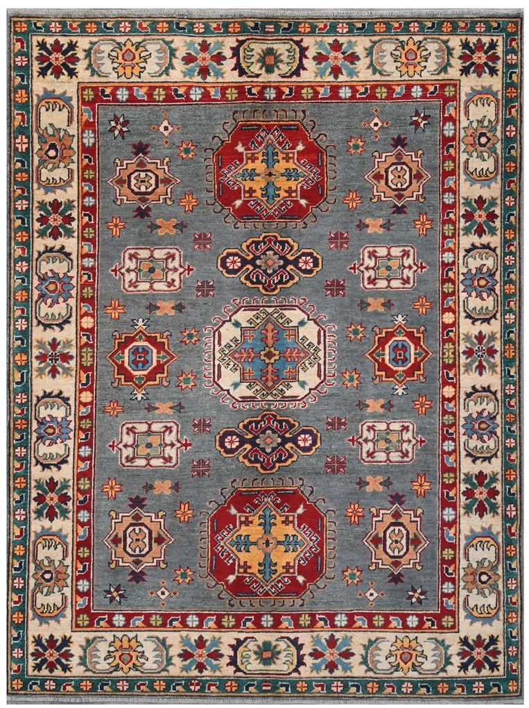 Kazak Tappeto orientale 150x200 (Pakistan) Annodato A Mano