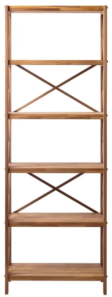 Scaffale effetto rovere colore naturale 70x198 cm X-Shelf - Unique Furniture
