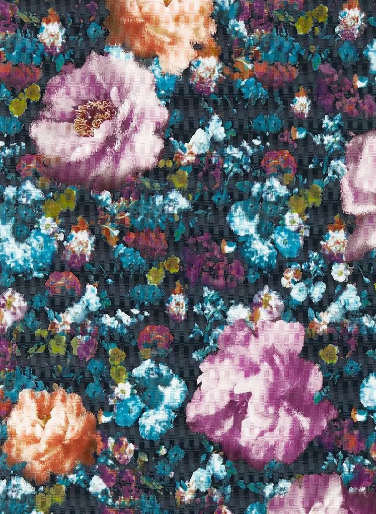Clarke & Clarke Carta da parati Camile - Midnight