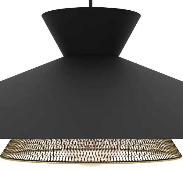 Eglo 43885 - Lampadario a sospensione con filo GRIZEDALE 1xE27/40W/230V