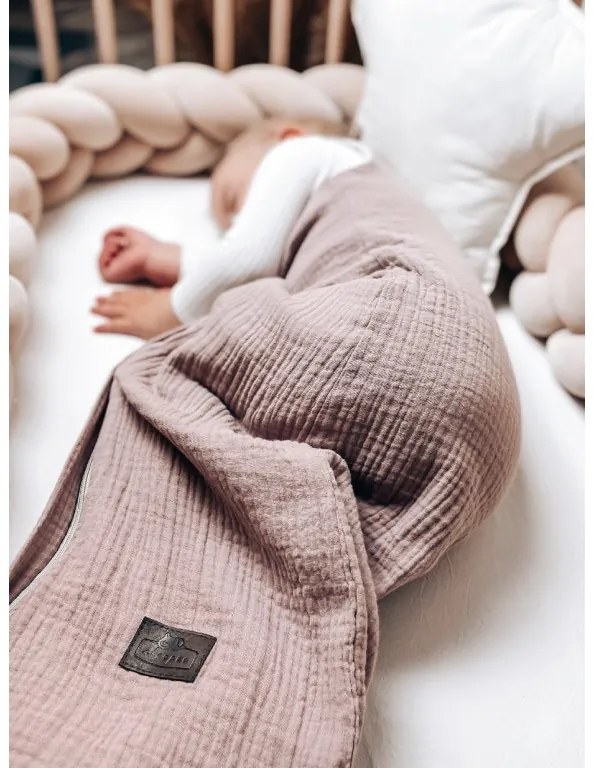 Sacco nanna reversibile in mussola leggera Rose 4-24 mesi M