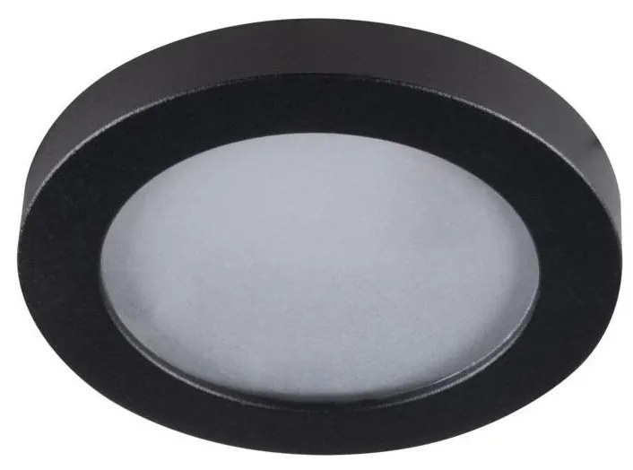 Kanlux 33122 - Luce da incasso per bagno FLINI 10W IP44 nera