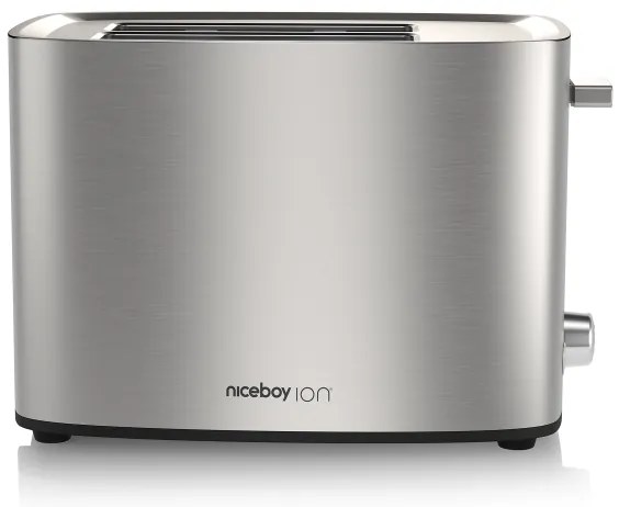 Niceboy ION Cruncher C4 - Tostapane a due fori e tostatore 850W/230V in acciaio inox