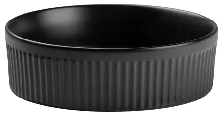 COMAD BEYOND 2 BLACK (E-6565) - Lavabo da appoggio BEYOND Ø 36 cm nero opaco