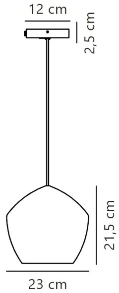 Nordlux - Lampadario a sospensione con filo ORBIFORM 1xE27/40W/230V nero/grigio
