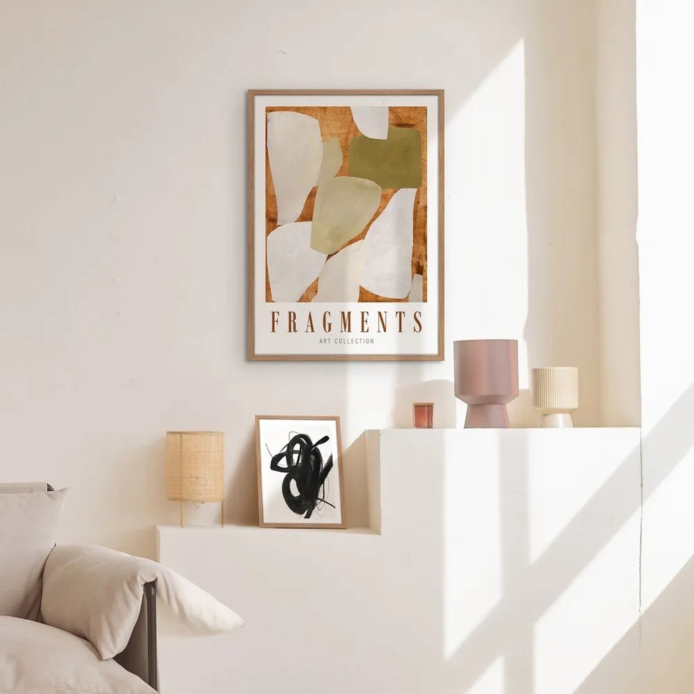 Dipinto 52x72 cm Fragments – Malerifabrikken