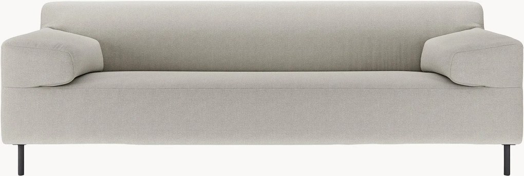 Divano 3 posti grigio polvere/nero freistil180, larg. 222 cm