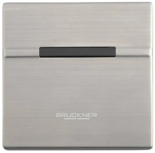 Bruckner - Sciacquone per orinatoio a sensore 6V DC/4xAA acciaio inossidabile