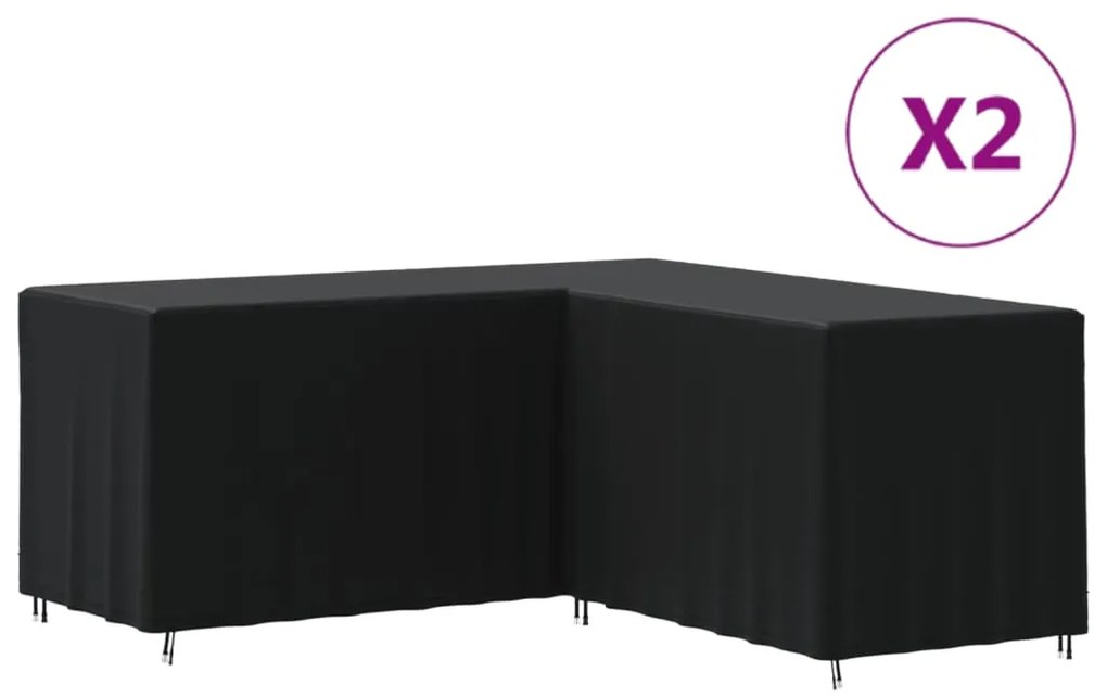 Coperture Per Divano A L 2pz 215x215x80 Cm 420d Tessuto Oxford /