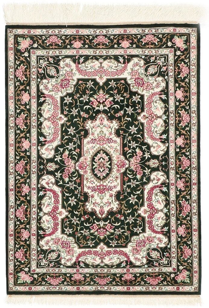 Ghom Tappeto persiano 90 x 60 (Iran) Annodato A Mano
