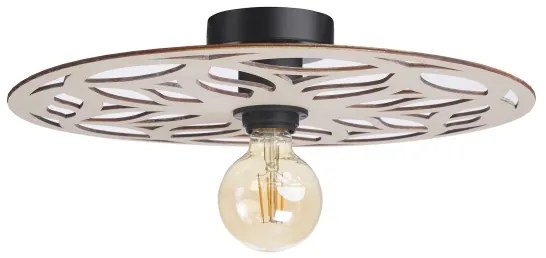 Lampadario a plafone FALCO 1xE27/60W/230V diametro 40 cm beige