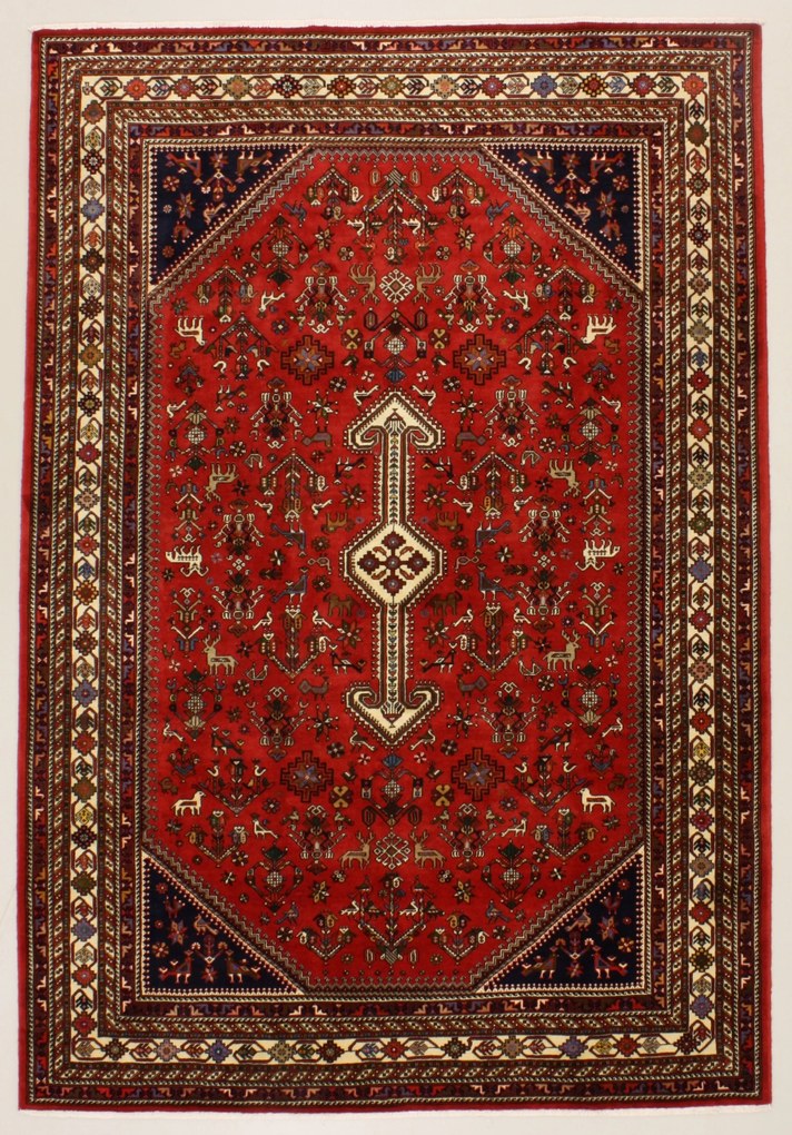 Nasrabad Tappeto 290 x 200 (Iran) Annodato A Mano