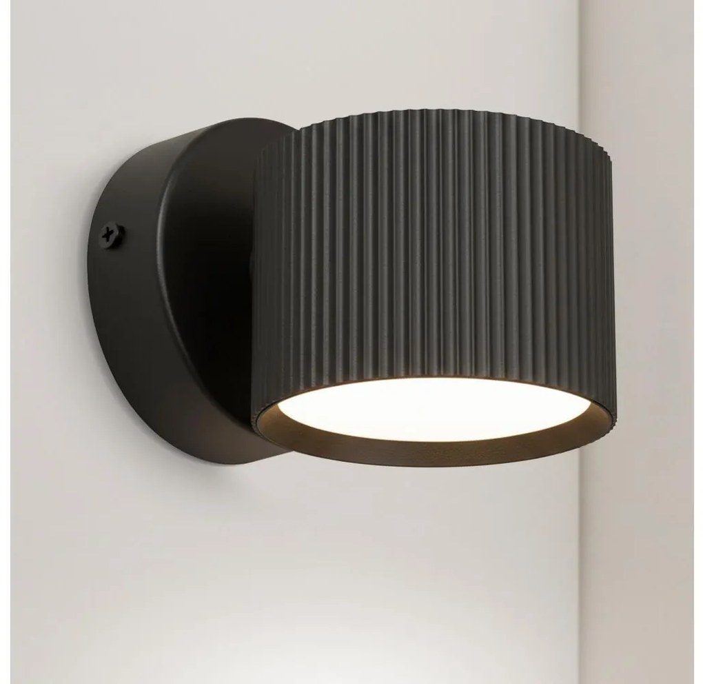 Brilagi - LED Applique da parete orientabile STRIPY 1xGX53/15W/230V nera