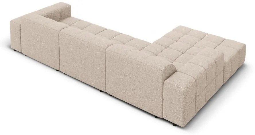 Divano angolare beige (angolo sinistro) Chicago - Cosmopolitan Design