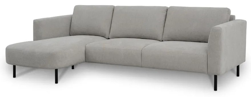 Divano angolare beige (con penisola a sinistra) Hero – Scandic