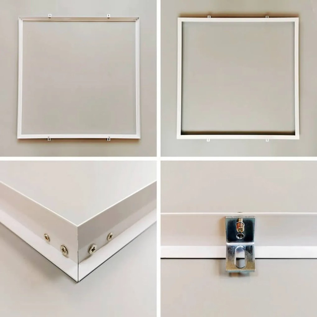 Cornice Incasso per Cartongesso Pannelli LED 60x60