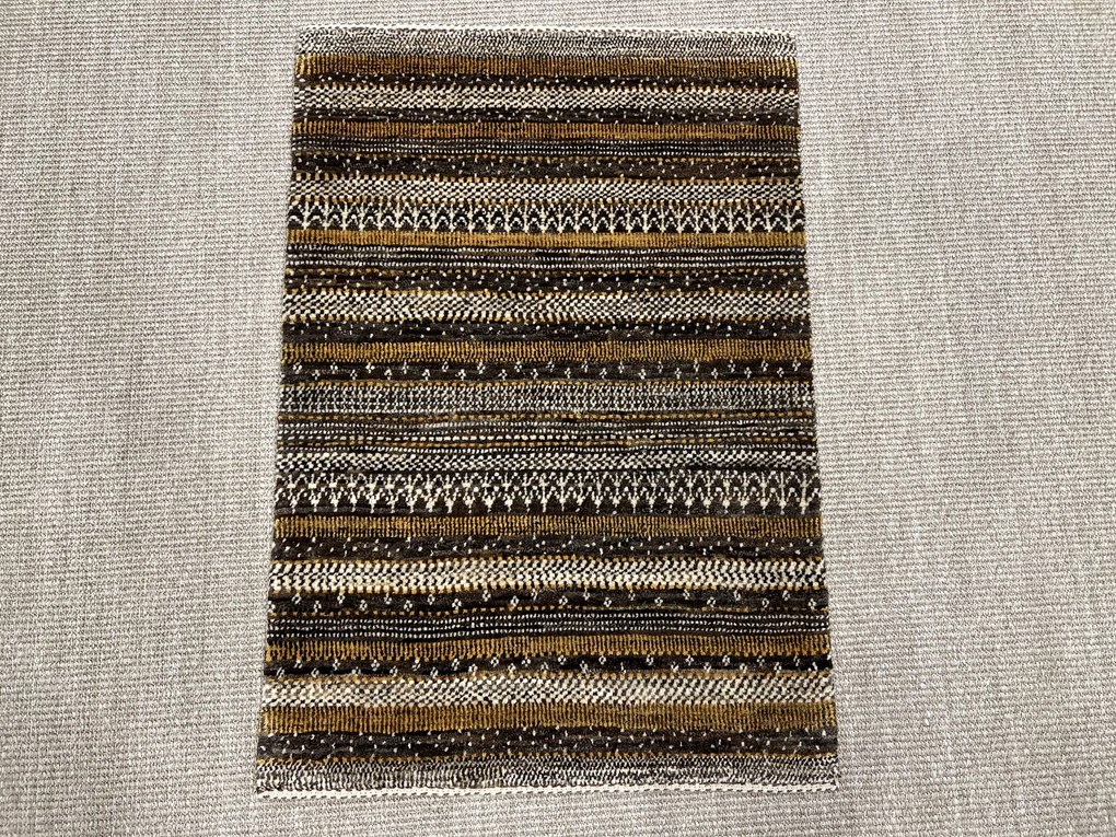 Loribaft Tappeto 60x90 Beige (Iran) Annodato A Mano