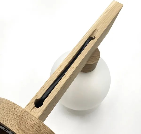 Applique ANTONIO 1xG9/5W/230V rovere/bianco