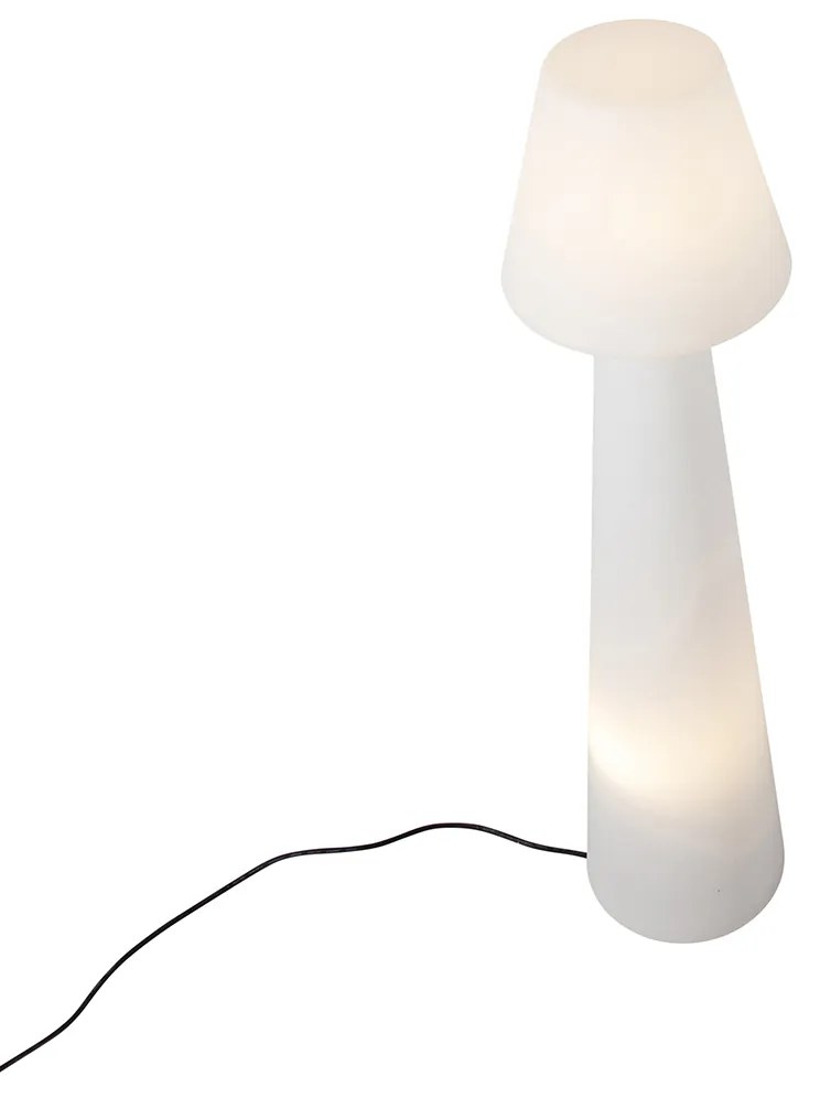 Lampada da terra da esterno di design bianca IP44 - Katrijn