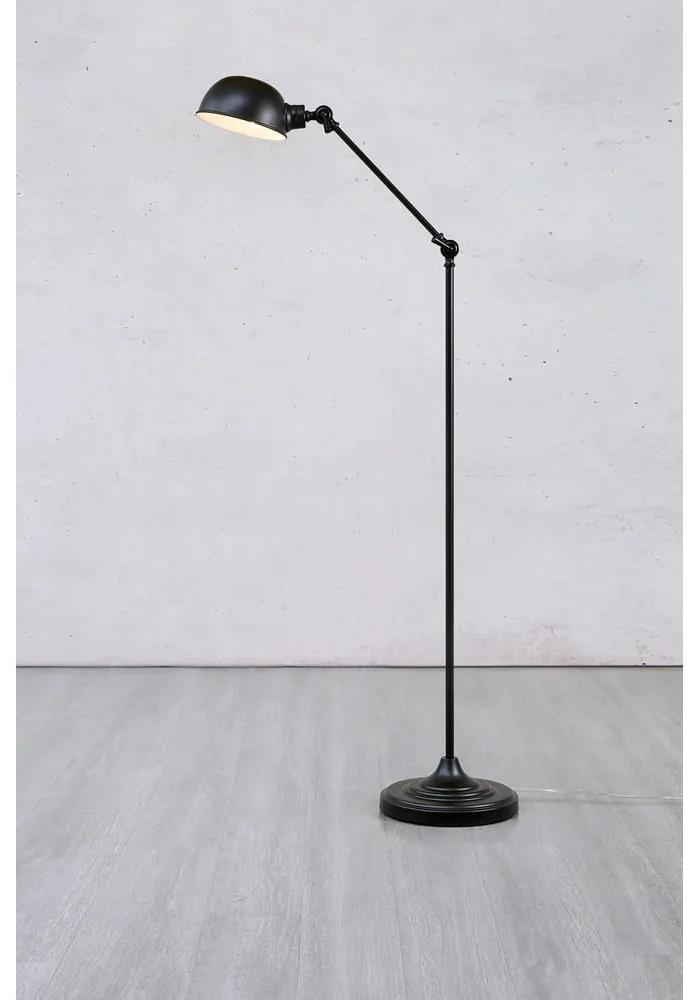 Lampada da terra nera (altezza 143 cm) Portland - Markslöjd
