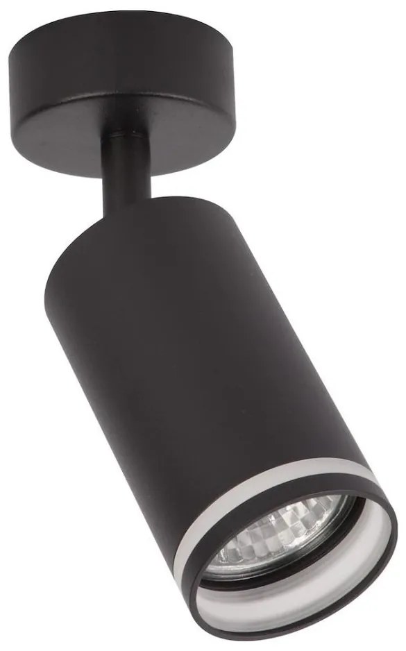 Faretto PIPE 1xGU10/10W/230V nero