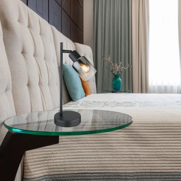 Globo 54308T - Lampada da tavolo HUBERTUS 1xE14/40W/230V