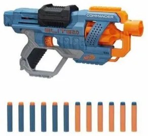 Pistola Nerf Commander RD-6 Elite 2.0 Nerf E9485