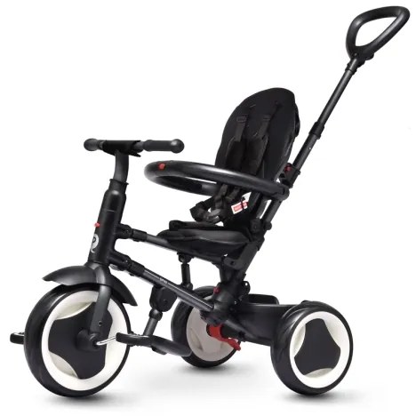 QPlay - Triciclo per bambini 3in1 RITO EVA nero