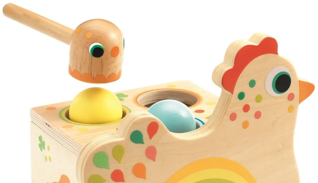 Gioco per imparare a battere - gallina