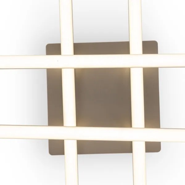Brilagi - Plafoniera LED STRIPES LED/37W/230V argento