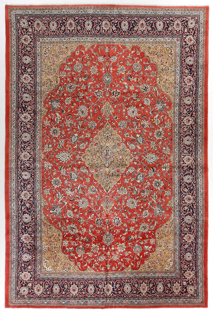 Sarouk Tappeto 450x300 (Iran) Annodato A Mano
