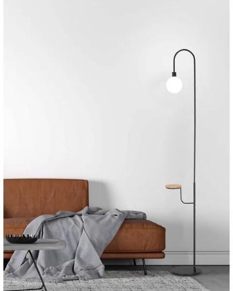 Lampada con piedistallo VANITY 1xG9/40W/230V nero