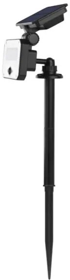 LED Proiettore solare con sensore di movimento SPILO LED/3,7V 3600mAh 3000K IP54 + +TC