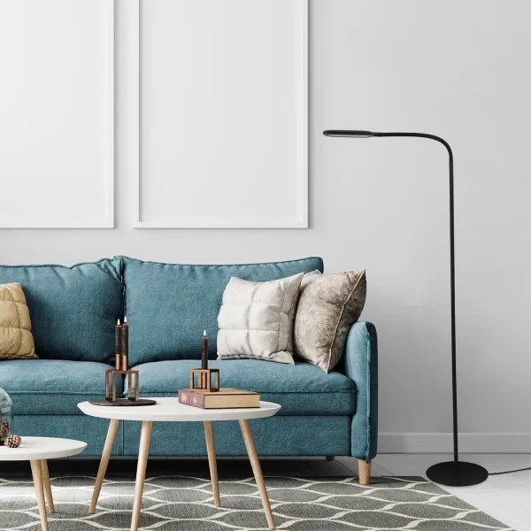 Rabalux 74009 - Lampada da terra LED dimmerabile touch ADELMO LED/10W/230V nera