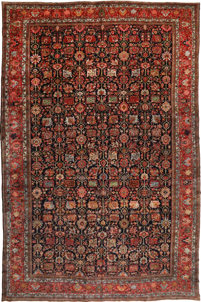 Bidjar Tappeto 700x430 (Iran) Annodato A Mano