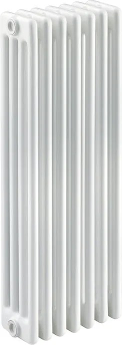 Termosifone in acciaio tubolare 4 colonne 7 elementi interasse 813 mm EQUATION Comby bianco